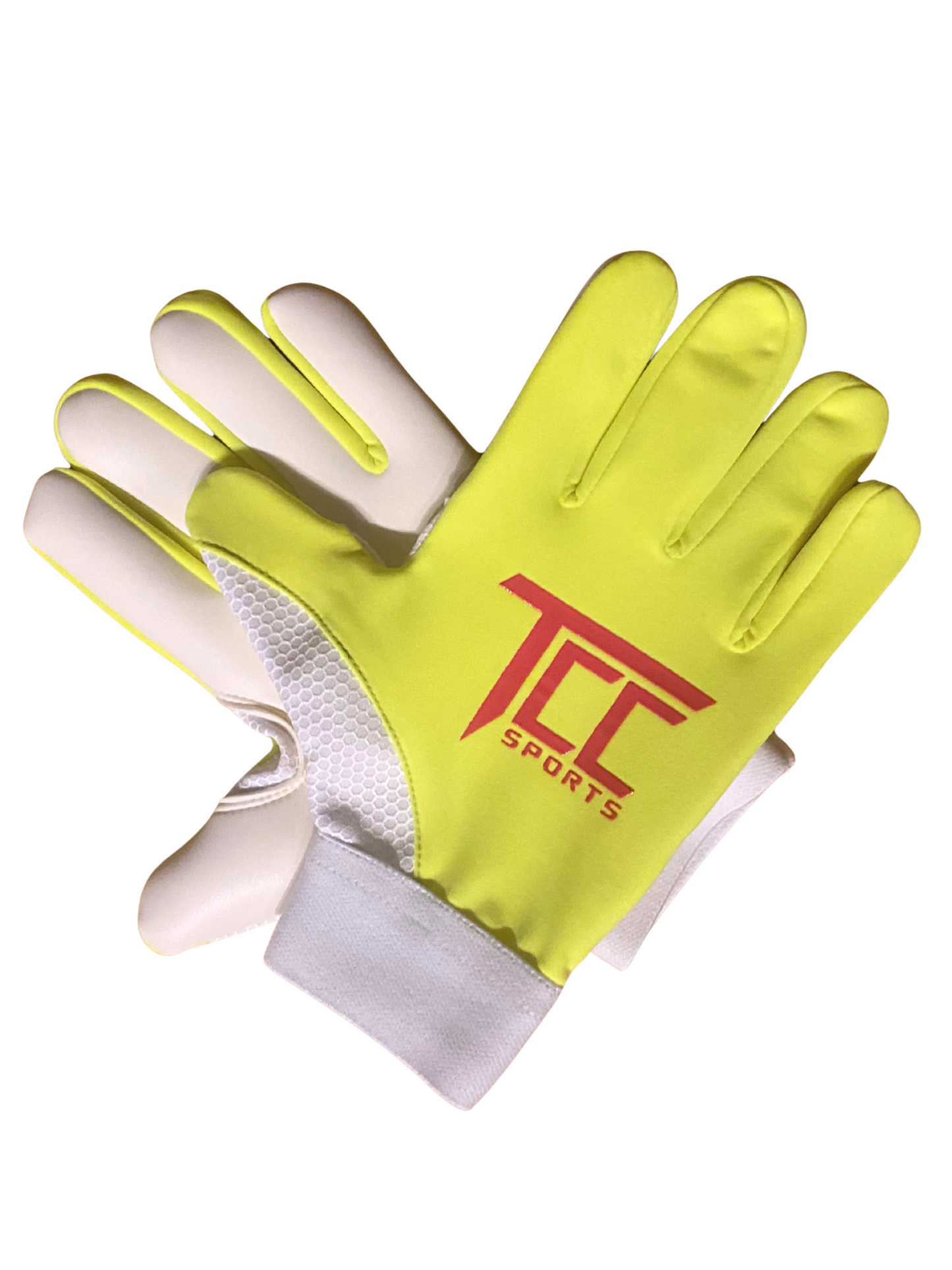Strapless Gaelic Gloves - Yellow/White/Pink