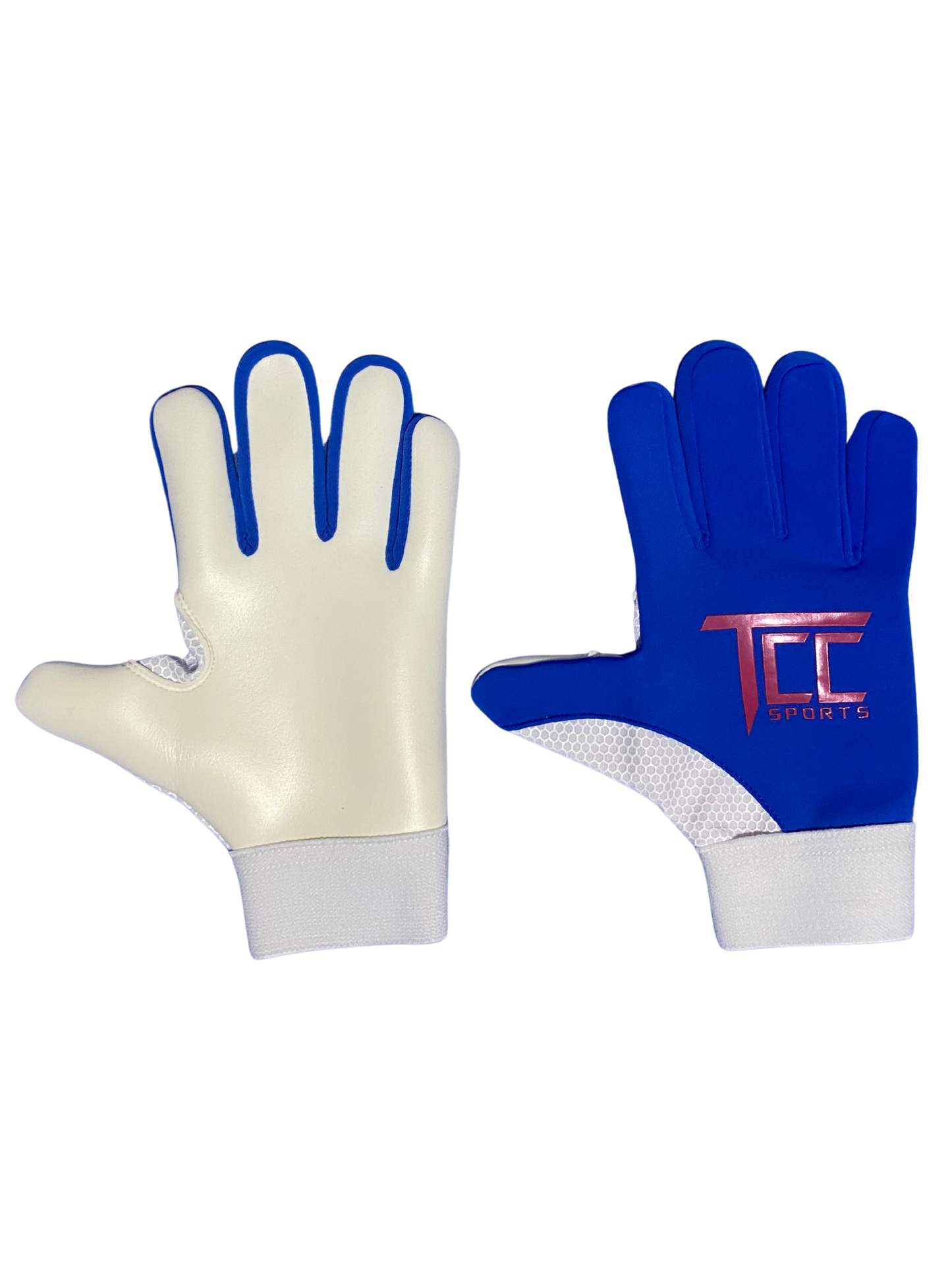 Strapless Gaelic Gloves - Blue/White/Pink