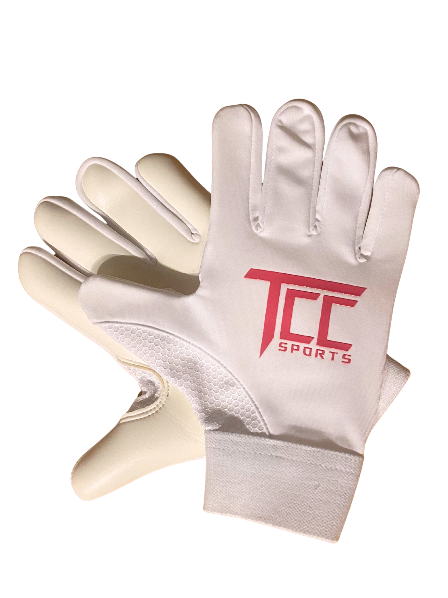 Strapless Gaelic Gloves - White/Pink