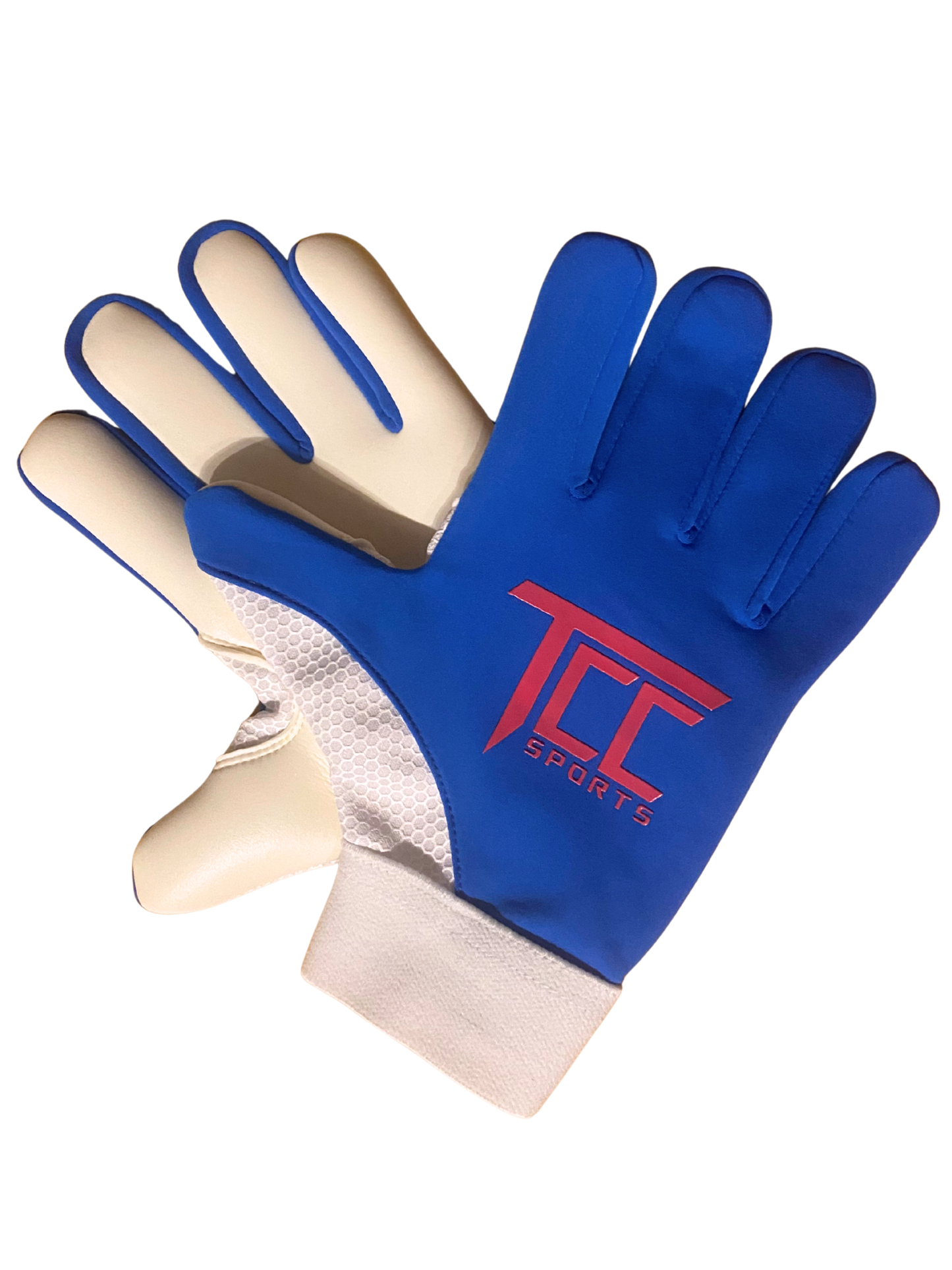 Strapless Gaelic Gloves - Blue/White/Pink