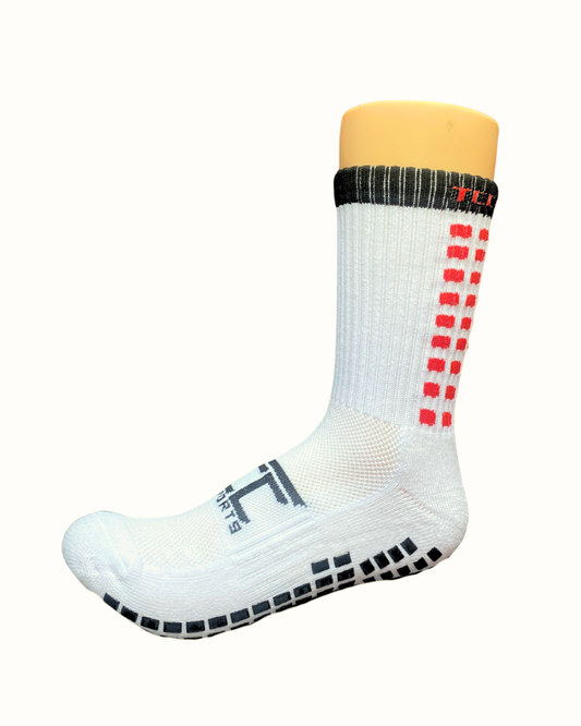 Black & Red Grip Socks