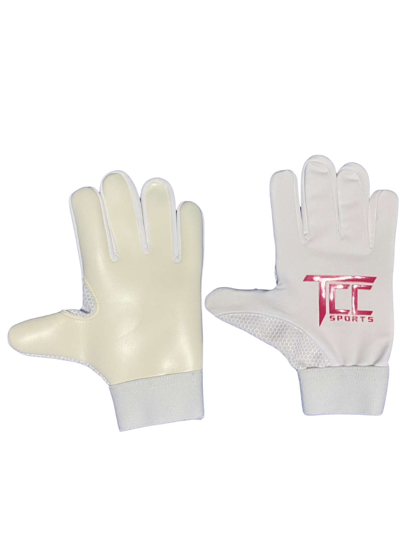 Strapless Gaelic Gloves - White/Pink