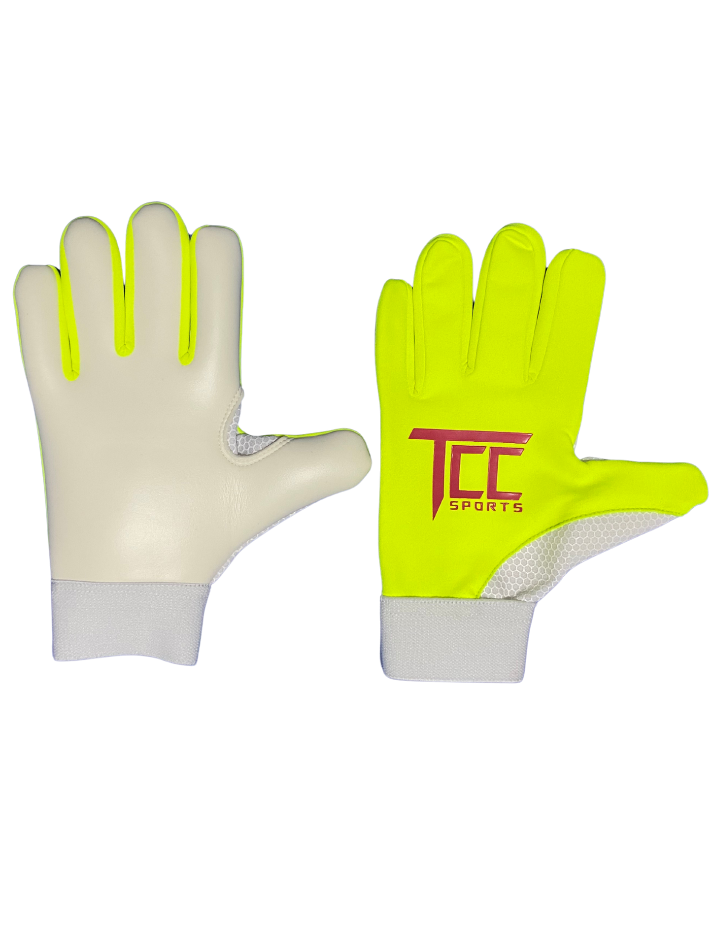 Strapless Gaelic Gloves - Yellow/White/Pink